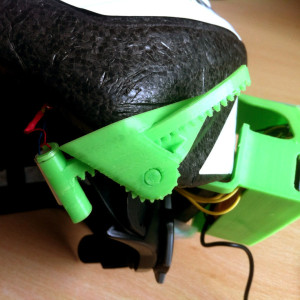 Bone conduction bicycle Helmet: 3d printed tool