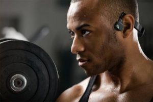 Aftershokz Blues 2 offenes Ohr