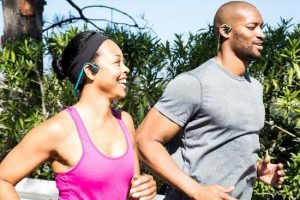 Bone conduction headphones for running