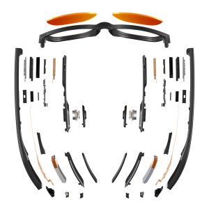 ZUNGLE bone conduction Sunglasses dissected