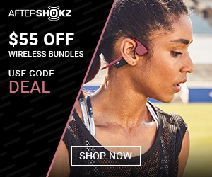 55$ off wireless bundle aftershokz promo code